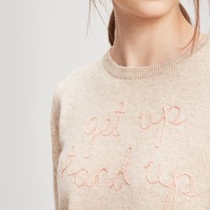 Lingua Franca Cashmere Sweater, Size M